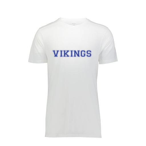 [FTSCUBWH-YS-LOGO2] Decker Youth Tri-Blend T-Shirt - Short Sleeve (Youth S, White, Logo 2)