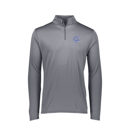 [FTLQFLGY-FAXS-LOGO1] Decker Women's Flex-Lite 1/4 Zip Shirt (Female Adult XS, Gray, Logo 1)