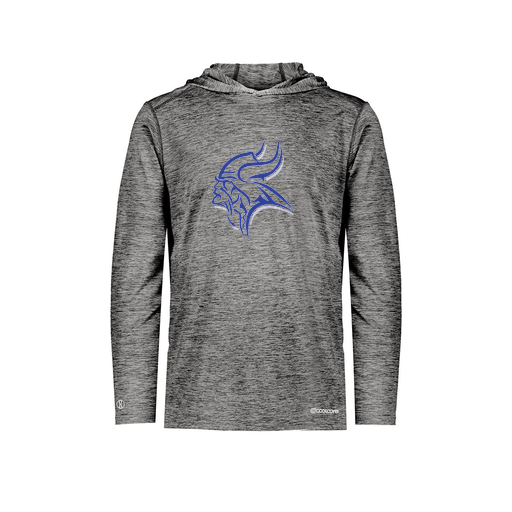 [FOLHCGBK-AS-LOGO1] Decker Men's Charge Hoodie (Adult S, Black, Logo 1)