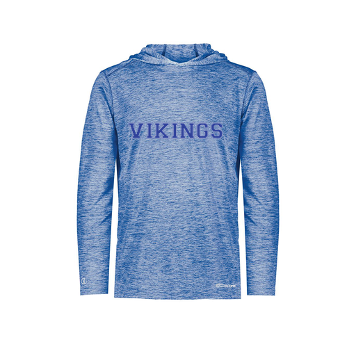 [FOLHCGRY-AS-LOGO2] Decker Men's Charge Hoodie (Adult S, Royal, Logo 2)