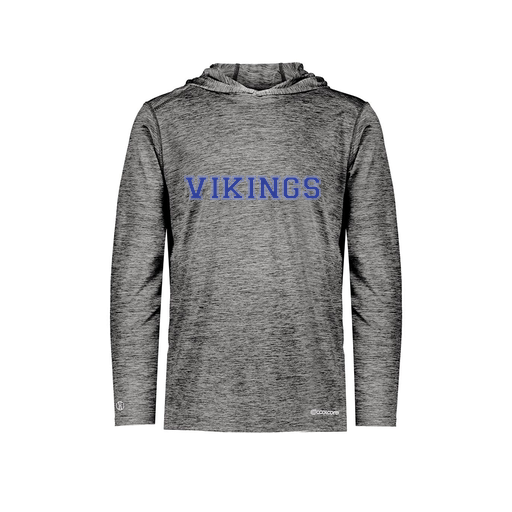 [FOLHCGBK-YS-LOGO2] Decker Youth Charge Hoodie (Youth S, Black, Logo 2)