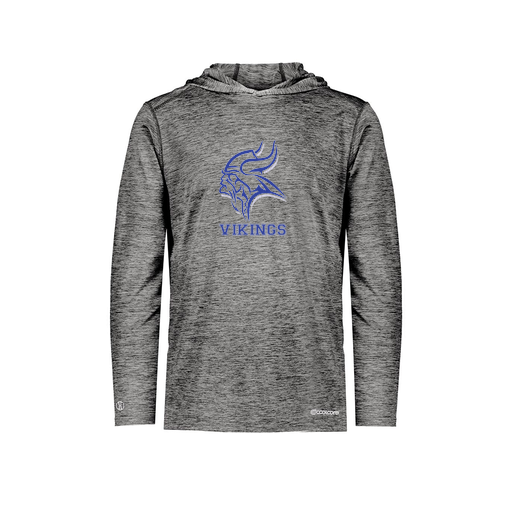 [FOLHCGBK-YS-LOGO3] Decker Youth Charge Hoodie (Youth S, Black, Logo 3)